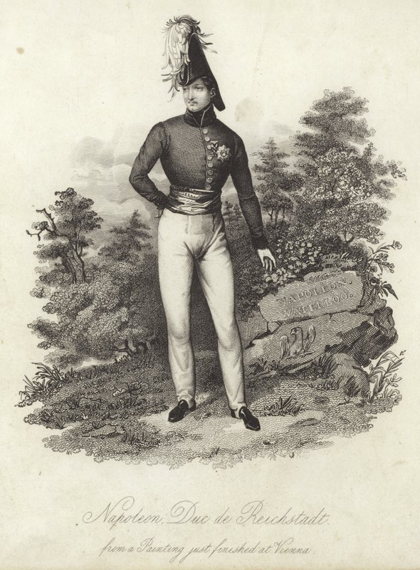 Portrett av Napoleon II av English School