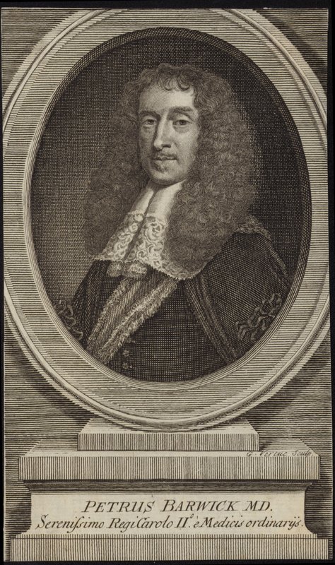 Portrett av Peter Barwick av English School