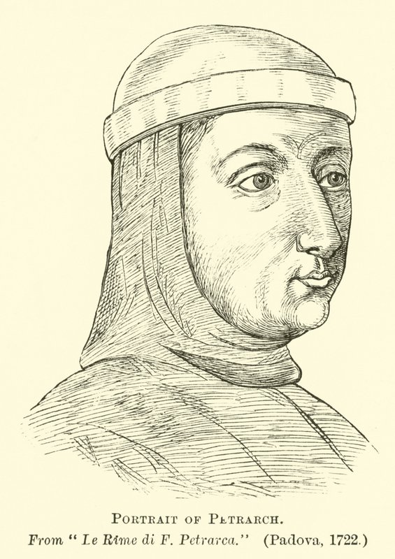 Portrett av Petrarca av English School