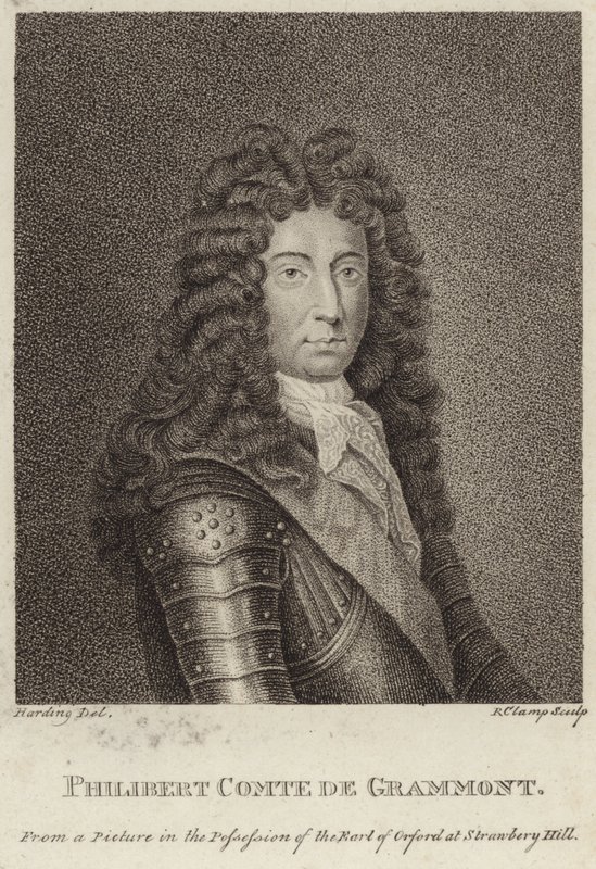 Portrett av Philibert, grev av Gramont av English School