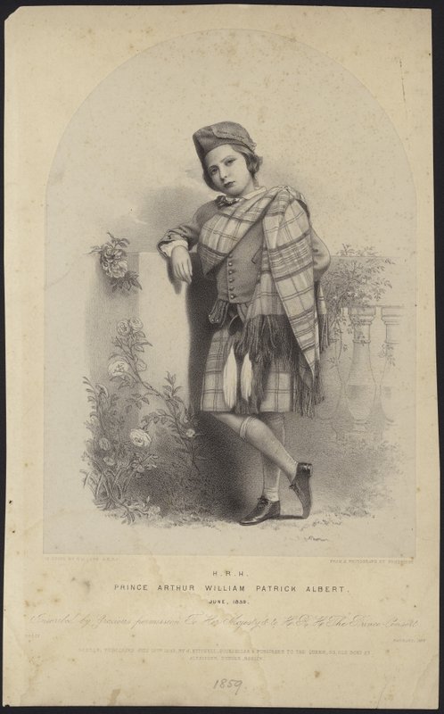 Portrett av prins Arthur av English School