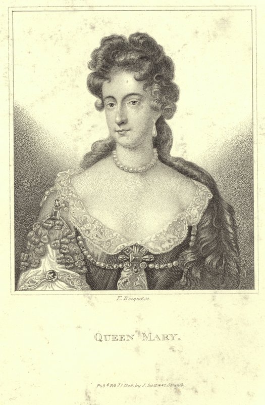 Portrett av dronning Mary I av England og Irland av English School