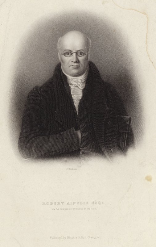 Portrett av Robert Ainslie av English School