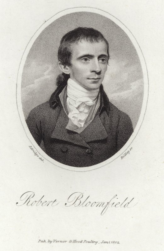 Portrett av Robert Bloomfield av English School