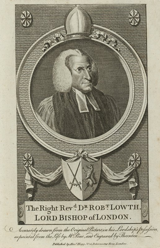 Portrett av Robert Lowth av English School