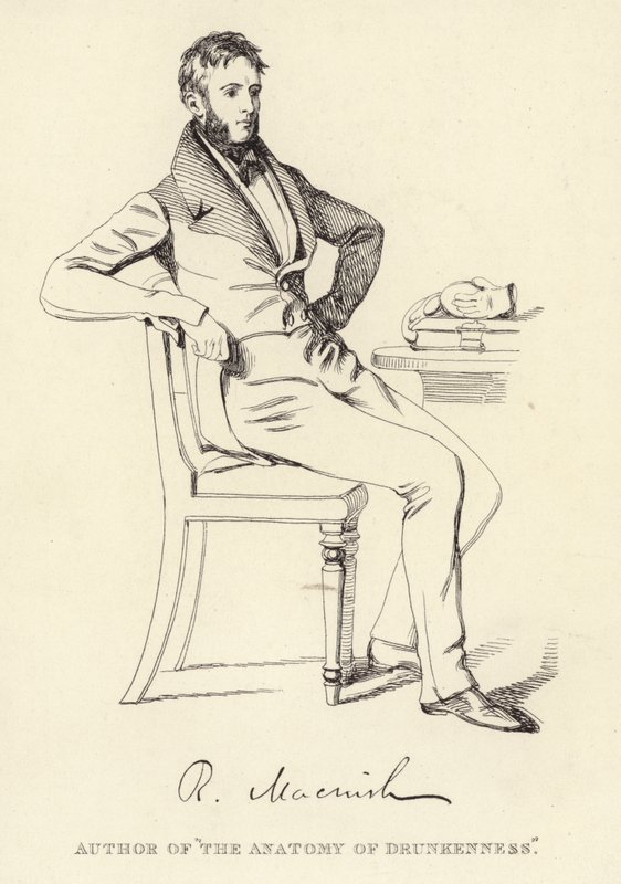 Portrett av Robert Macnish av English School