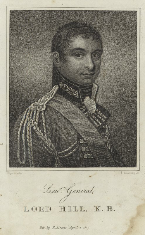 Portrett av Rowland Hill, Viscount Hill of Almaraz av English School