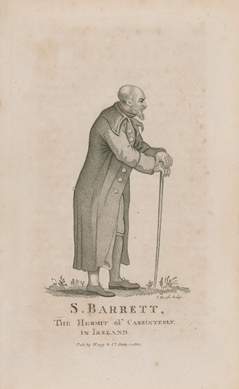 Portrett av S Barrett av English School