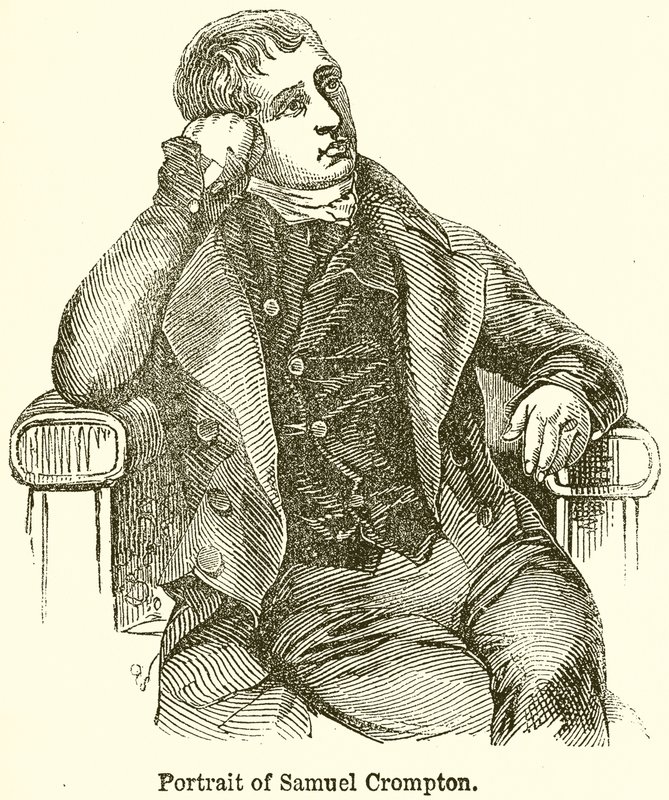 Portrett av Samuel Crompton av English School