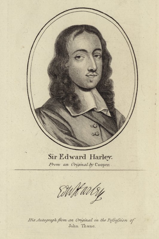 Portrett av Sir Edward Harley av English School