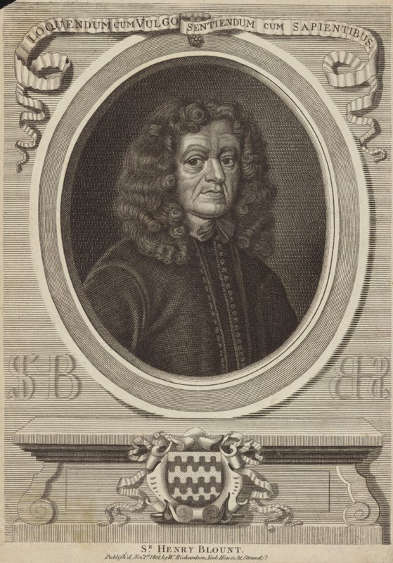 Portrett av Sir Henry Blount av English School