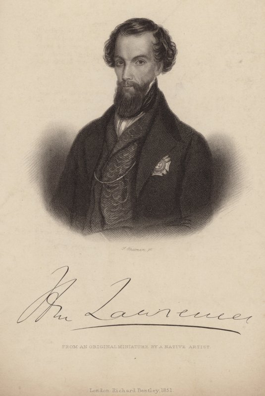 Portrett av Sir Henry Lawrence av English School