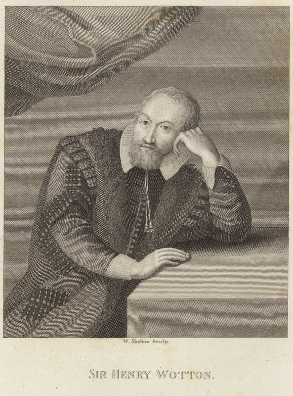 Portrett av Sir Henry Wotton av English School