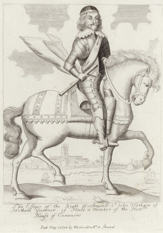 Portrett av Sir John Hotham den yngre av English School