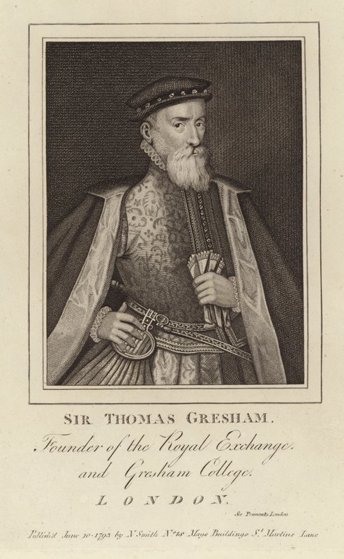 Portrett av Sir Thomas Gresham av English School