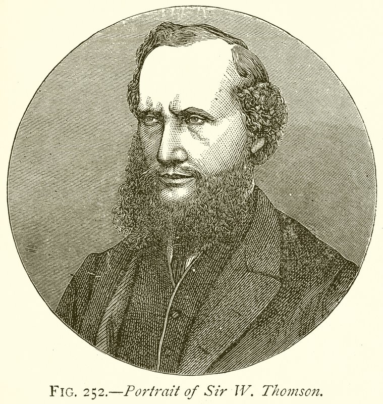 Portrett av Sir W. Thomson av English School