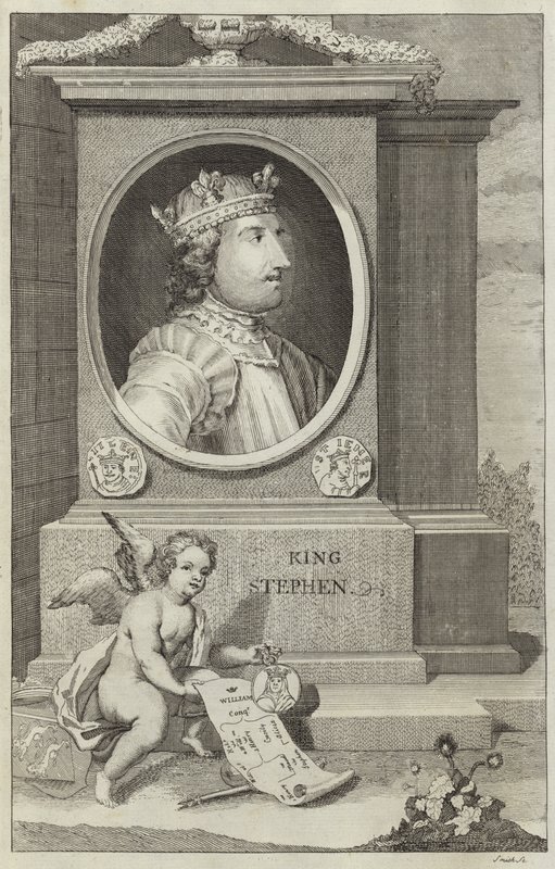 Portrett av Stephen av England av English School