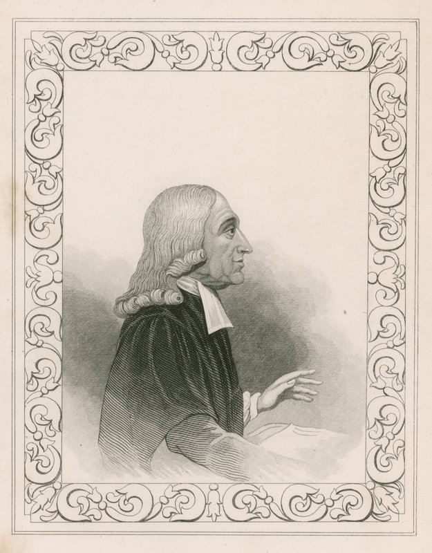 Portrett av pastor John Wesley av English School