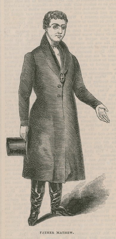 Portrett av Theobald Mathew av English School