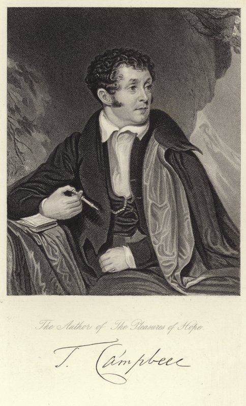 Portrett av Thomas Campbell av English School