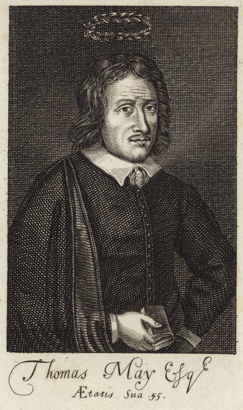 Portrett av Thomas May av English School