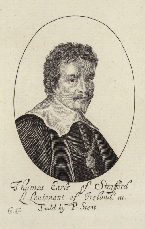Portrett av Thomas Wentworth av English School