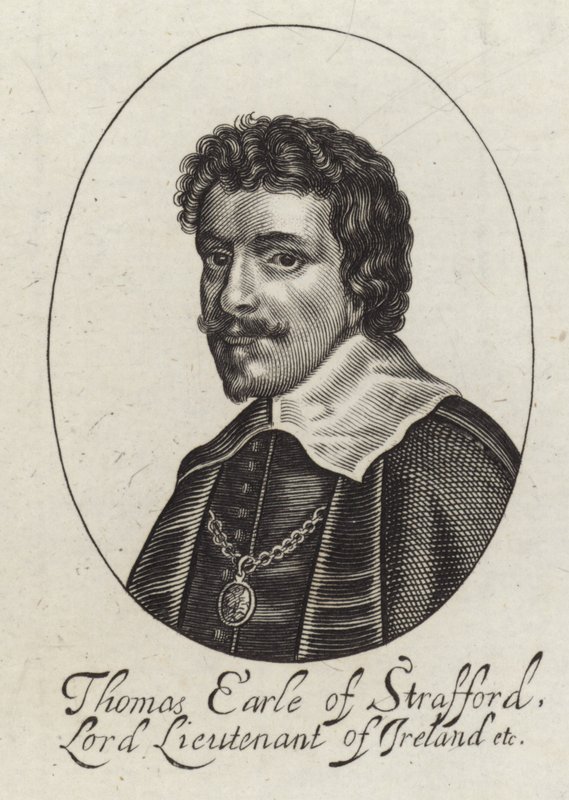 Portrett av Thomas Wentworth av English School