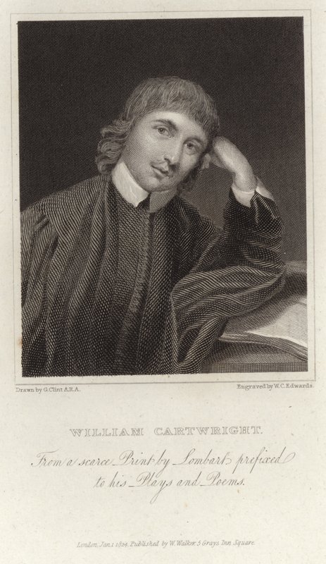 Portrett av William Cartwright av English School