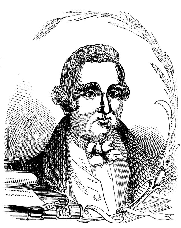 Portrett av William Cobbett (gravering) av English School