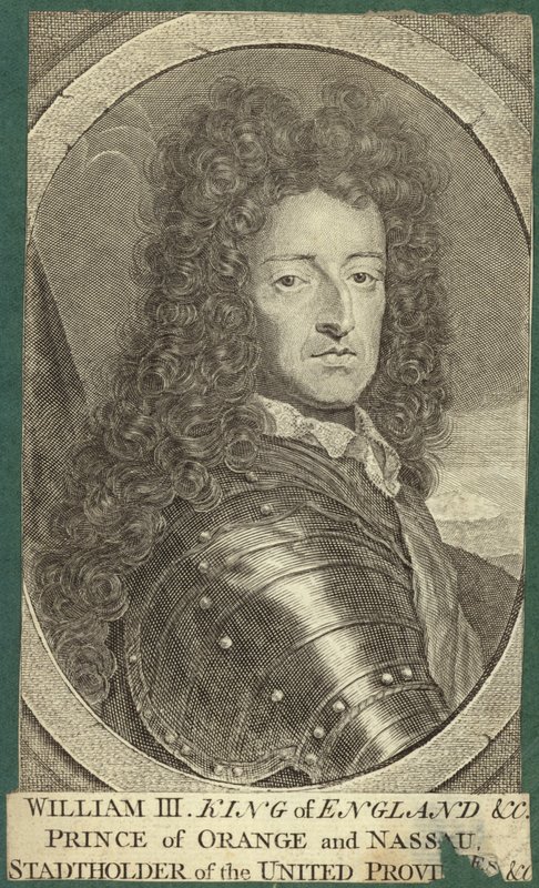 Portrett av William III, Prince of Orange av English School