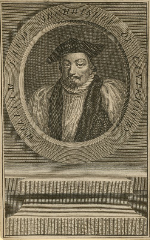 Portrett av William Laud av English School