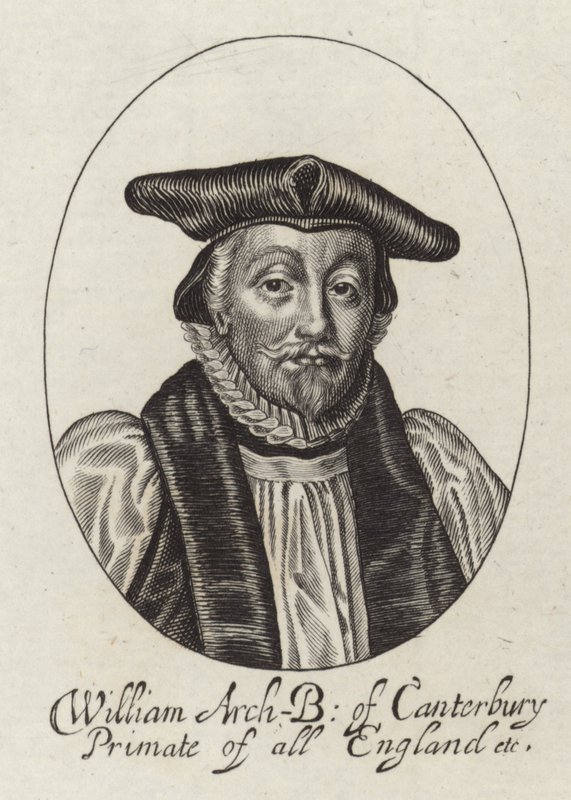 Portrett av William Laud av English School