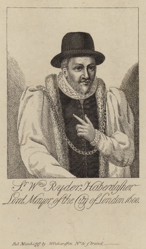 Portrett av William Ryder av English School