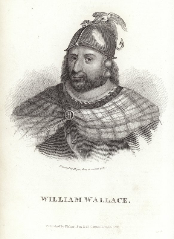 Portrett av William Wallace av English School
