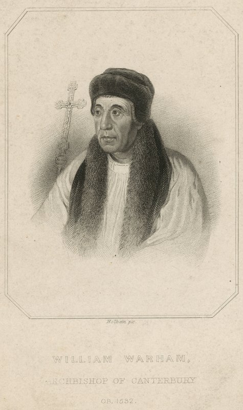 Portrett av William Warham av English School