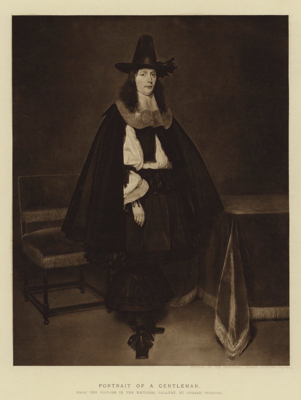Portrett av en gentleman av English School