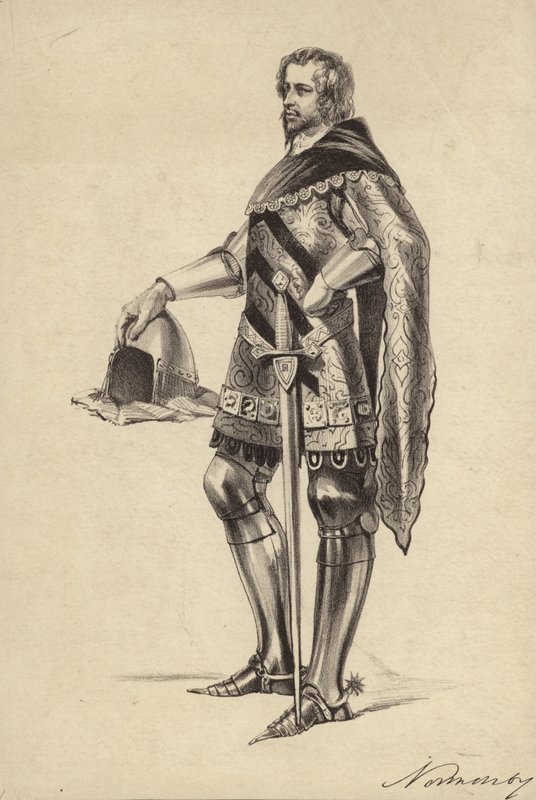 Portrett av Marquess of Normanby av English School