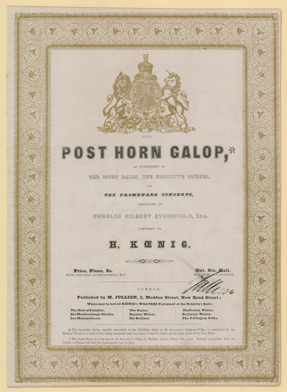 Stolpehorngalopp av English School