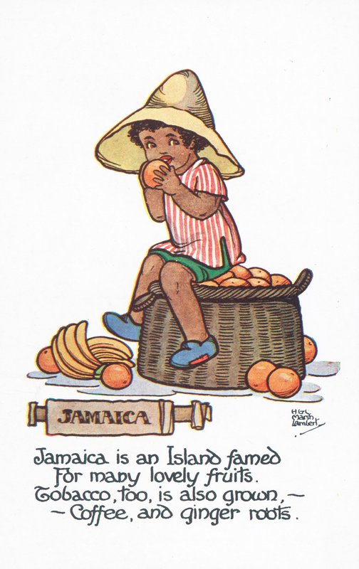 Postkort fra Jamaica av English School