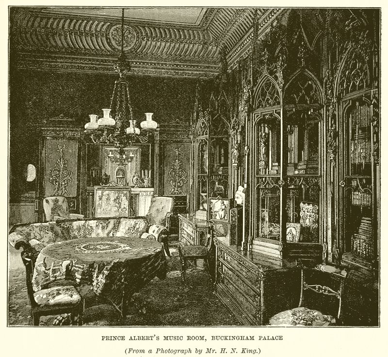 Prince Alberts Music Room, Buckingham Palace av English School
