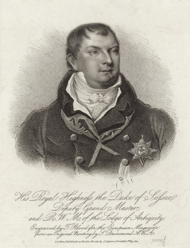 Prins Augustus Frederick, hertug av Sussex av English School