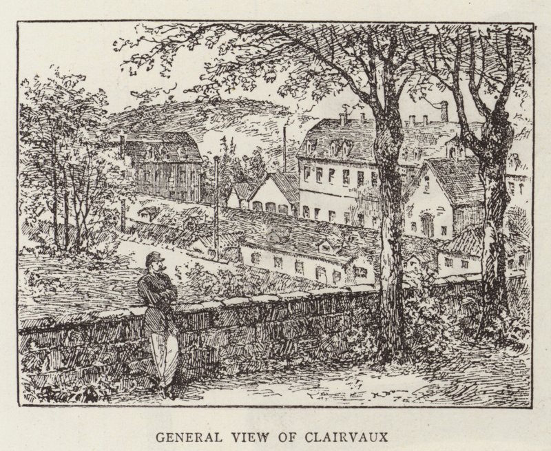Prins Krapotkine ved Clairvaux (gravering) av English School