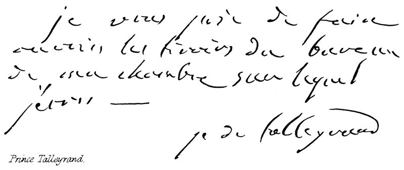 Prins Talleyrand av English School