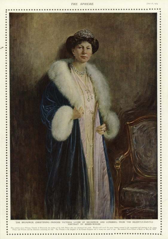 Prinsesse Victoria Louise av Brunswick og Luneberg av English School