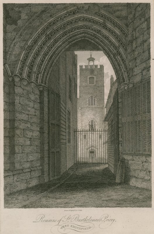 Priory of St Bartholomews, Smithfield av English School