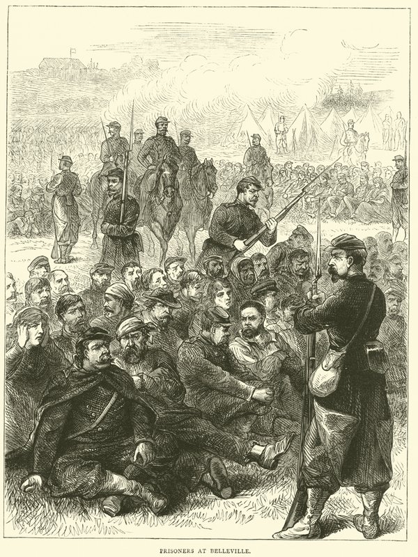 Fanger i Belleville, mai 1871 av English School