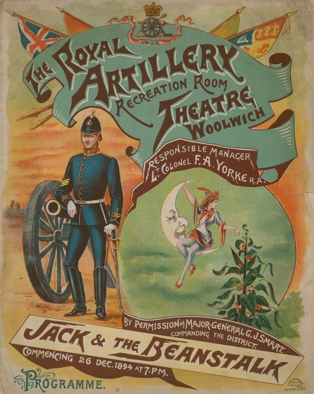 Program for Jack & the Beanstalk av English School