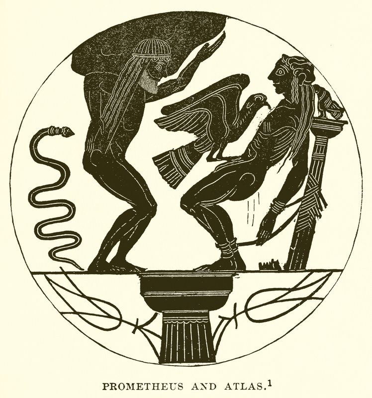 Prometheus og Atlas av English School