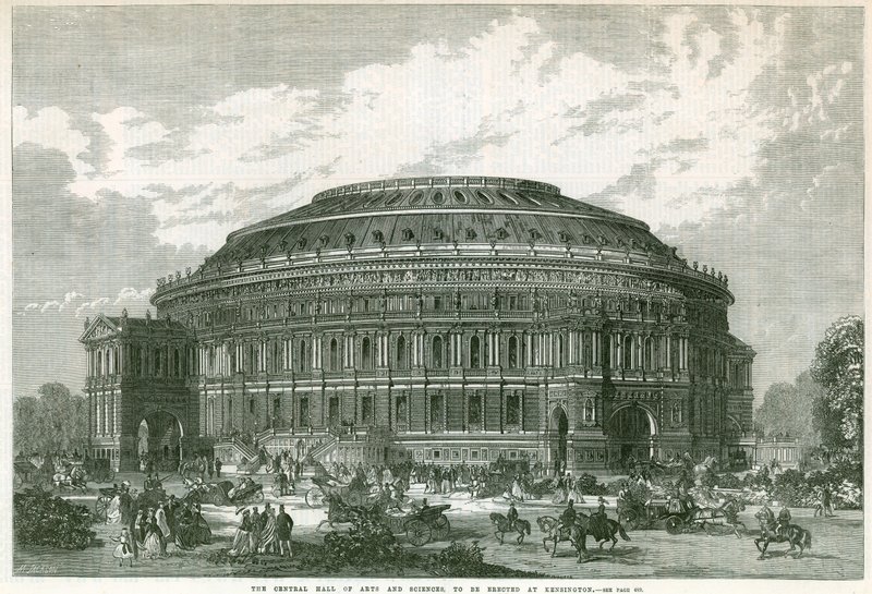 Foreslått Royal Albert Hall av English School