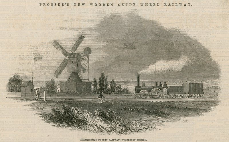 Prossers trejernbane, Wimbledon Common av English School